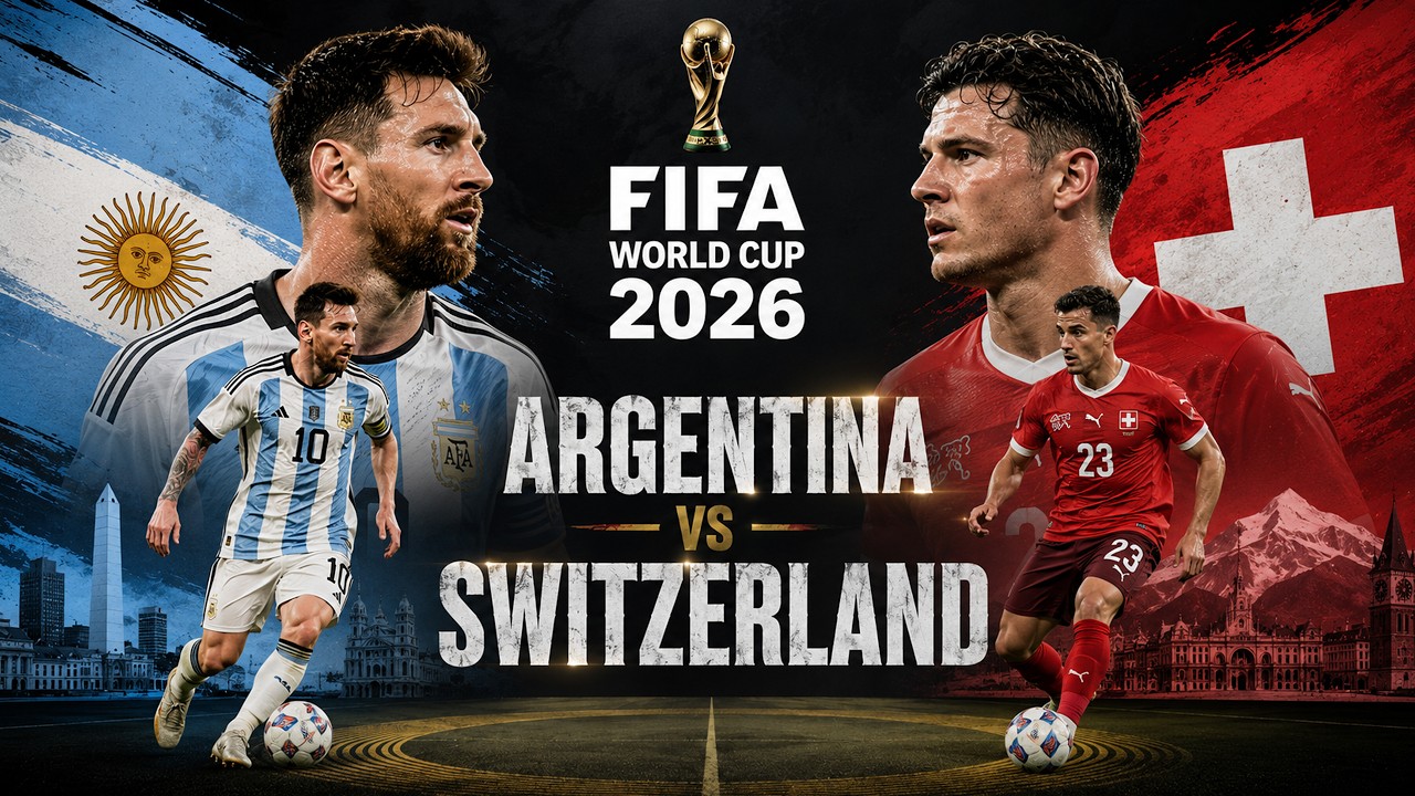 Argentina Vs Switzerland LIVE | FIFA World Cup 2026 LIVE | Argentina Vs Switzerland LIVESCORE | FIFA