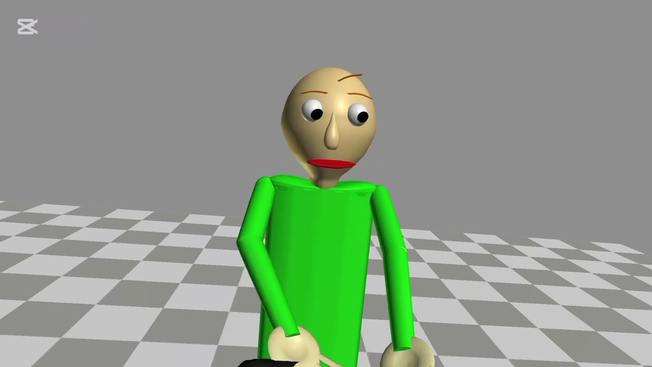 Baldi meet Maxwell but no copyright