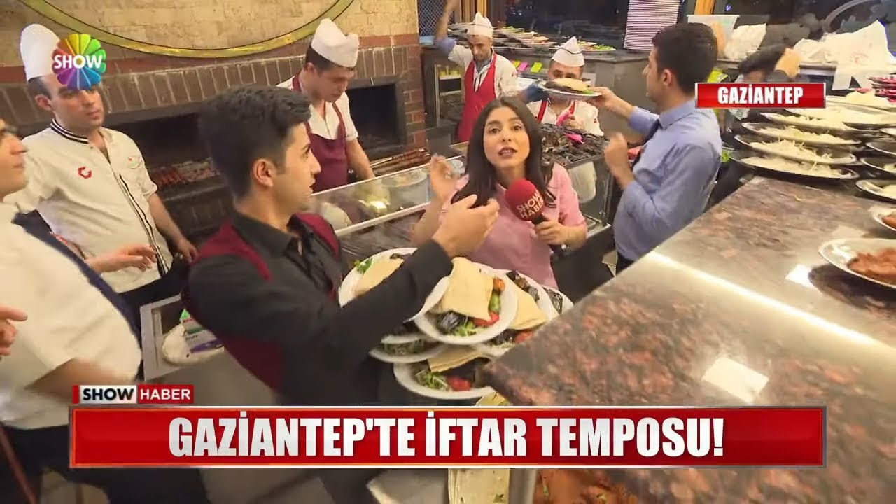 Gaziantep'te iftar temposu!