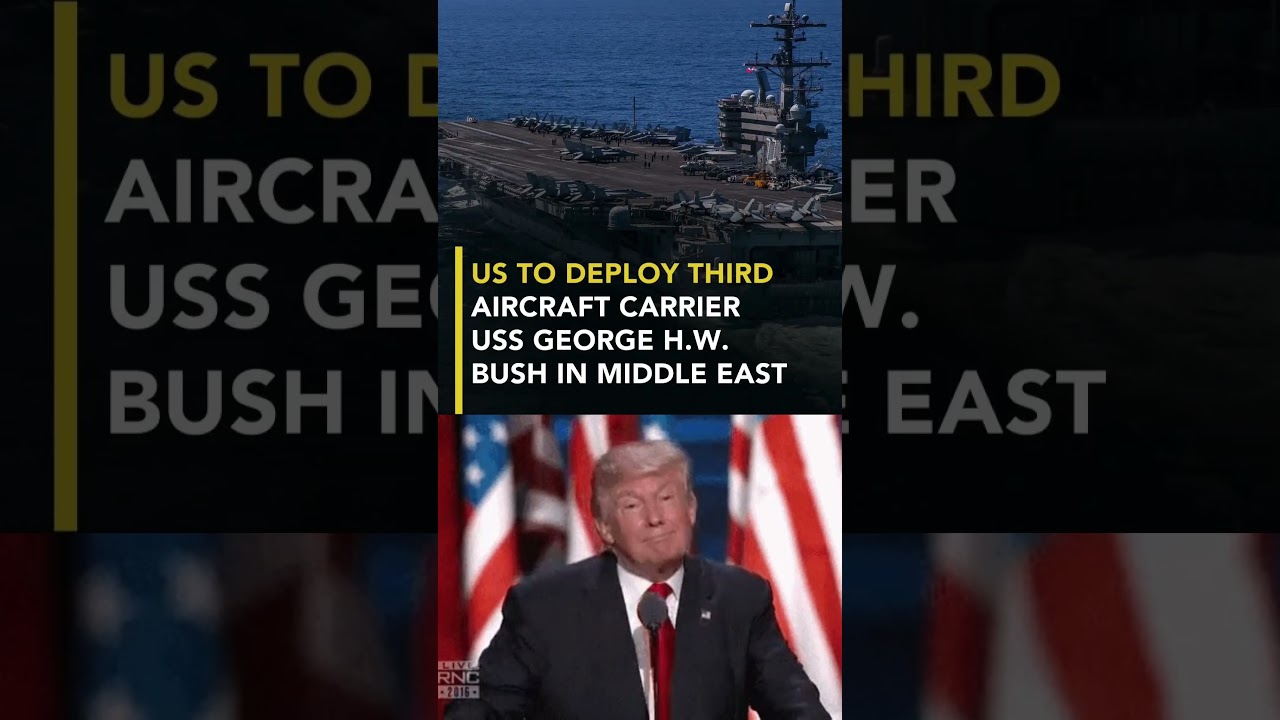 US Deploying Third Aircraft Carrier to Middle East