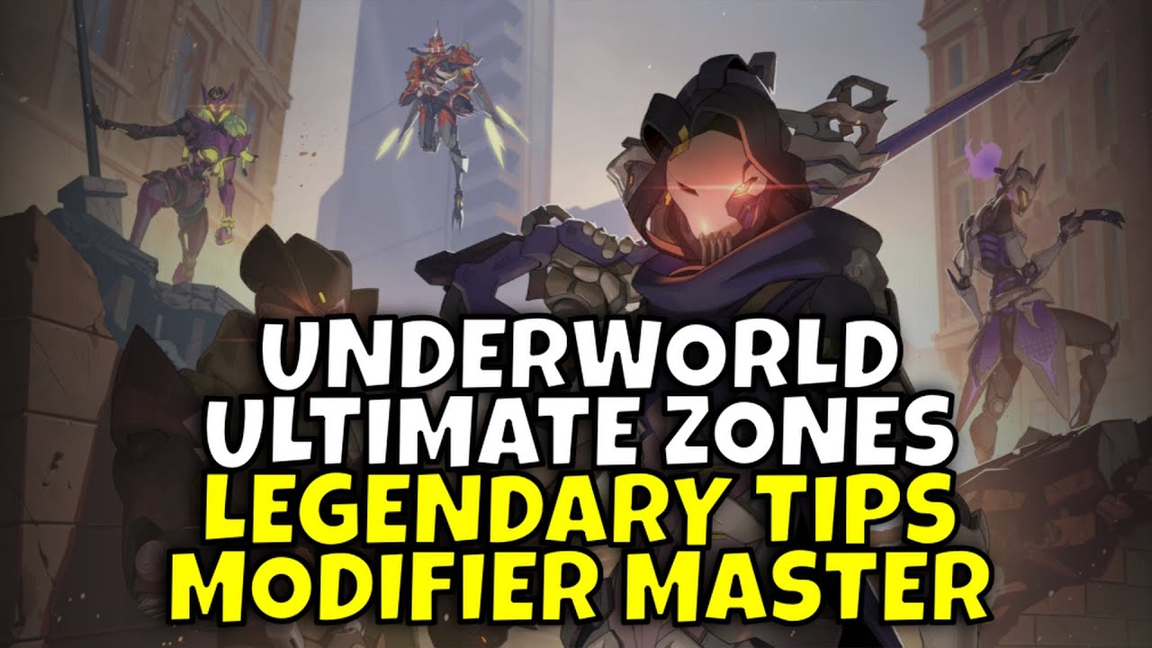 「Underworld Ultimate Zones」 Legendary 10 Helpful Tips / Modifier Master (Overwatch 2 Invasion)