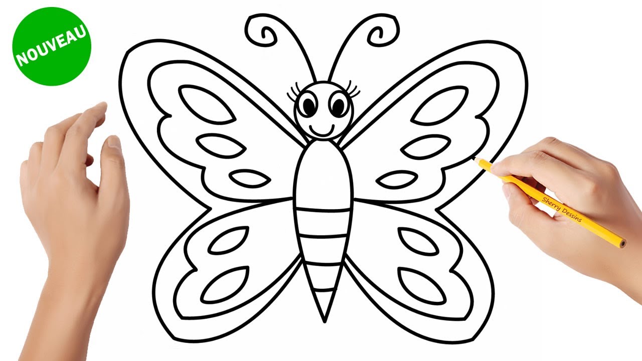 Comment dessiner un papillon