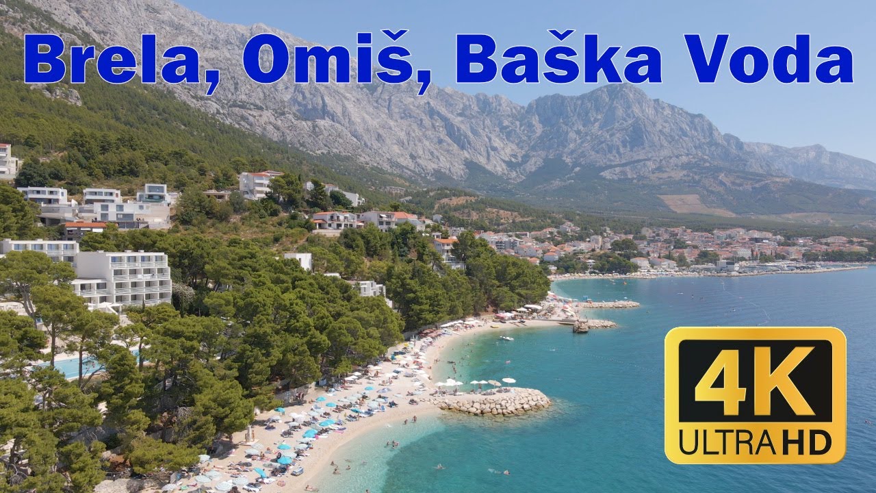 Chorvatsko - Brela - hotel Berulia, Baška Voda, Omiš - 2021