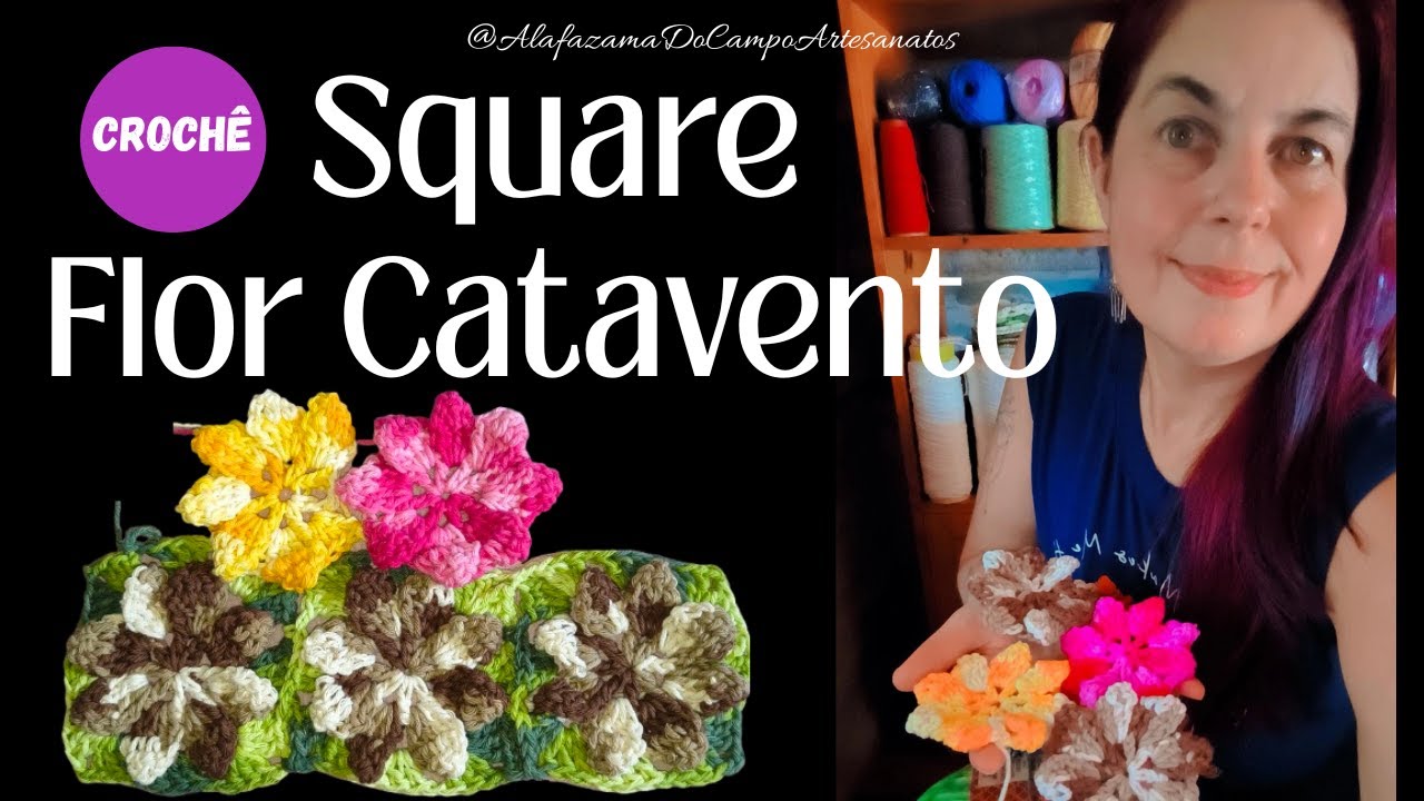 Square + Flor Cata-vento