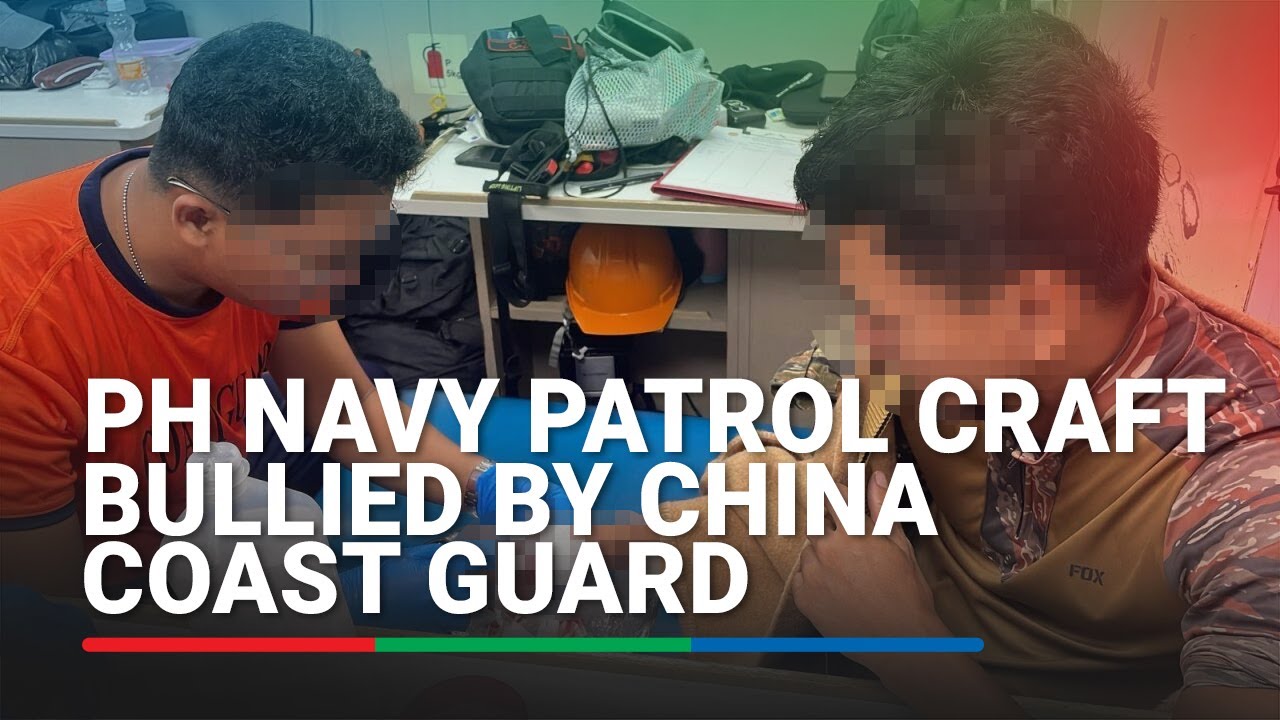 PCG rescues PH Navy patrol craft bullied by Chinese Coast Guard in WPS