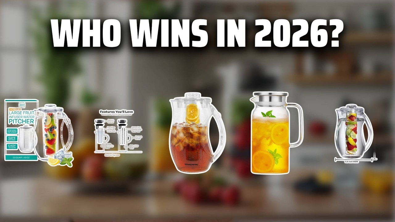 The Top 5 Best Infuser Pitcher in 2026 - Must Watch Before Buying!