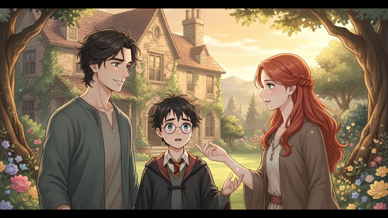 What if Harry Potter went back in time to when his parents were in school