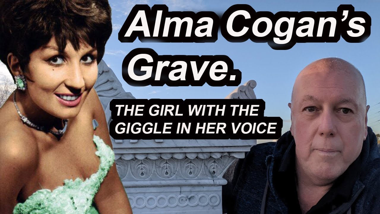 ALMA COGAN THIS IS HER GRAVE. THE GIRL WITH A GIGGLE IN HER VOICE. FAMOUS CELEBRITY  GRAVES.