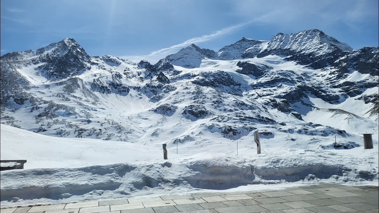 #Alps, Passo del Bernina #Switzerland, #Spring #2023 #fromabove #Landscape, #5K #Drone #DJI #Mavic3