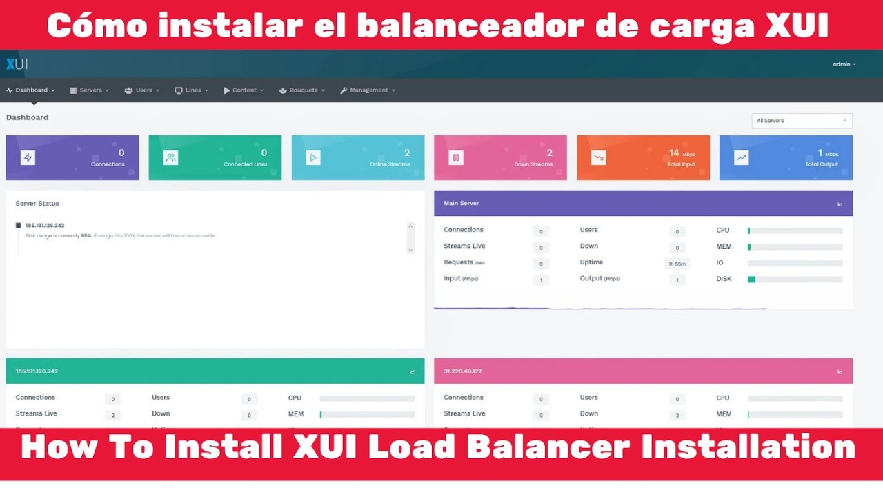 Instalar balancer xui one paso a paso  *  Xui one Load Balancer Installation Easy Tutorial 2025*