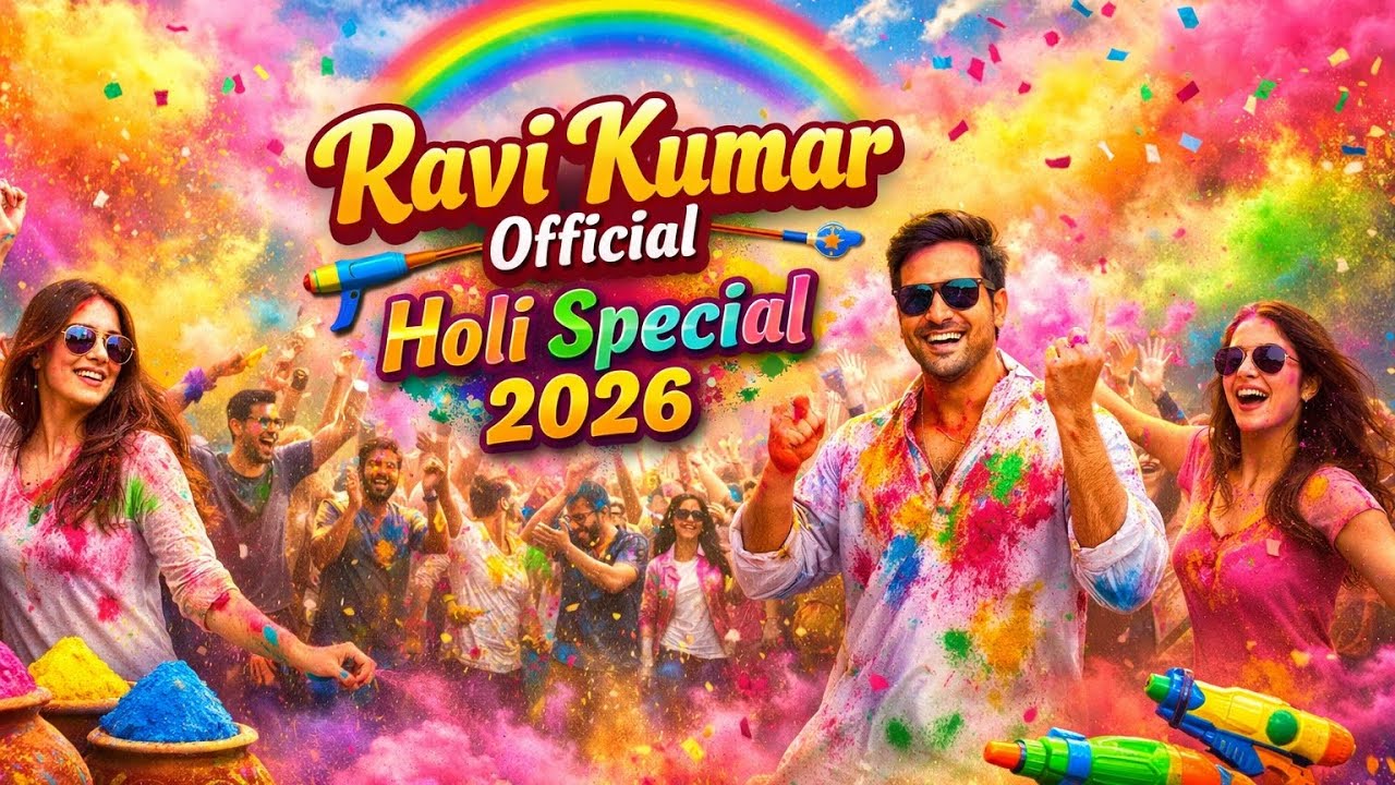 Rangon Ki Barsaat | Holi Special 2026 | New Hindi Holi Song | DJ Dance Song | Ravi Kumar Official