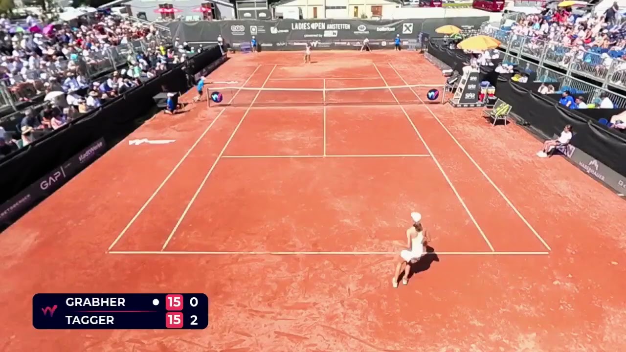 Julia Grabher [1] (AUT) vs Lilli Tagger [WC] (AUT) // 5-7 4-6 // W75 Amstetten // Semi-final