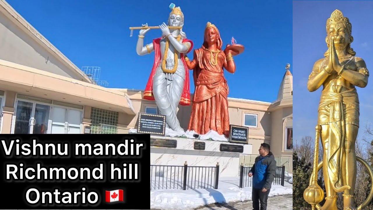Discover peace at Vishnu Mandir 🛕Richmond hill || Toronto 