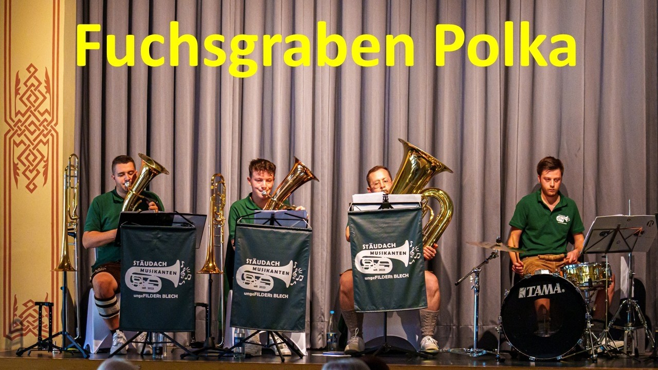 Fuchsgraben Polka - Live Mitschnitt beim Frühschoppen im Saalbau in Neuhausen a.d.F.
