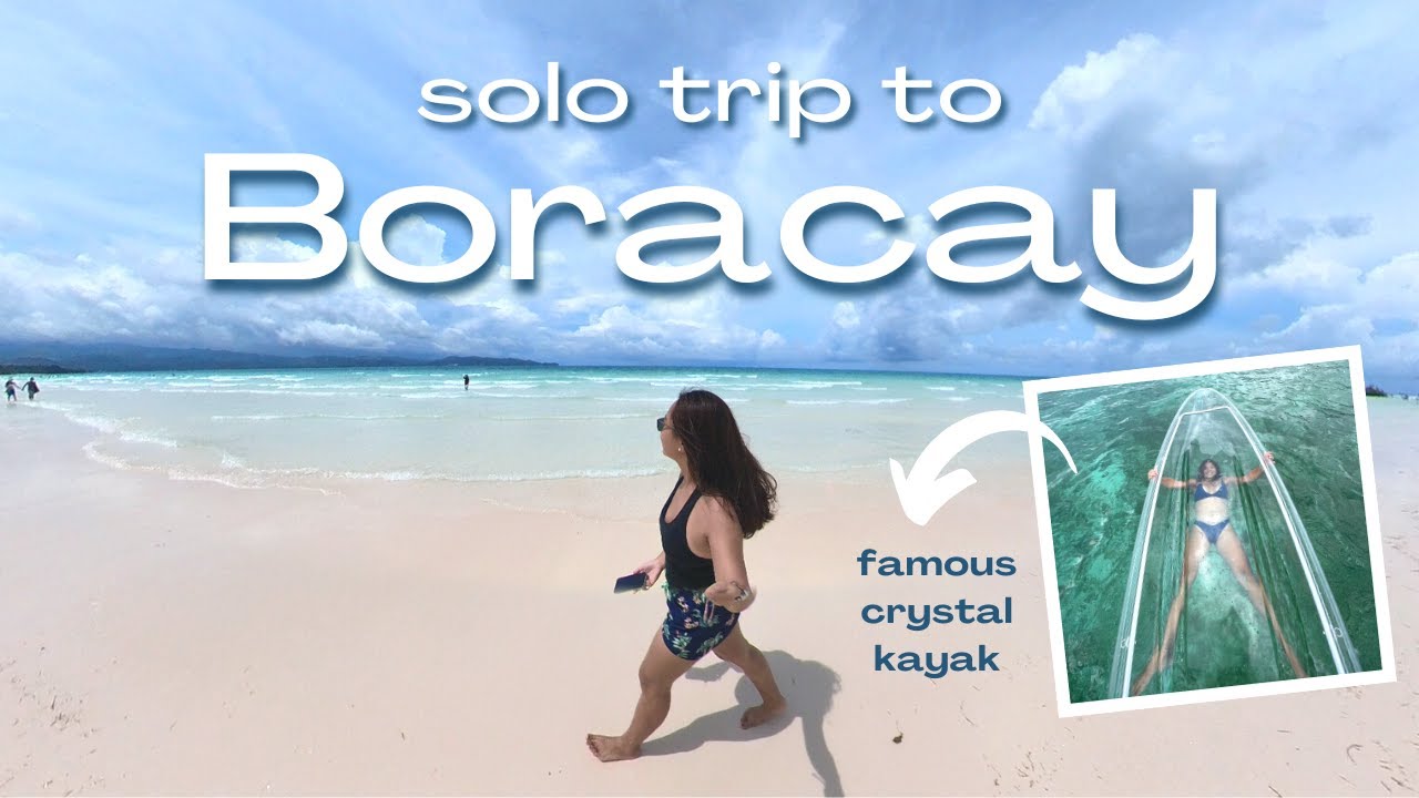 Solo trip to Boracay ☀️ | DIY transfer, budget hotel in station 1, island hopping, me time!