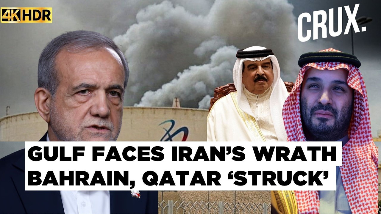 Iran Fires ‘Khorramshahr, Fattah Missiles’ in New Barrage, 32 Injured in Bahrain, Saudi Fumes |4K