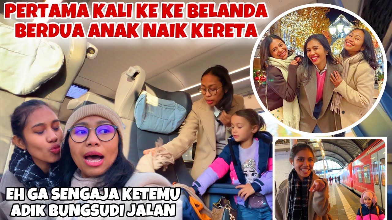 GA SENGAJA KETEMU ADIK BUNGSUKU DI STASIUN SAAT KE BELANDA