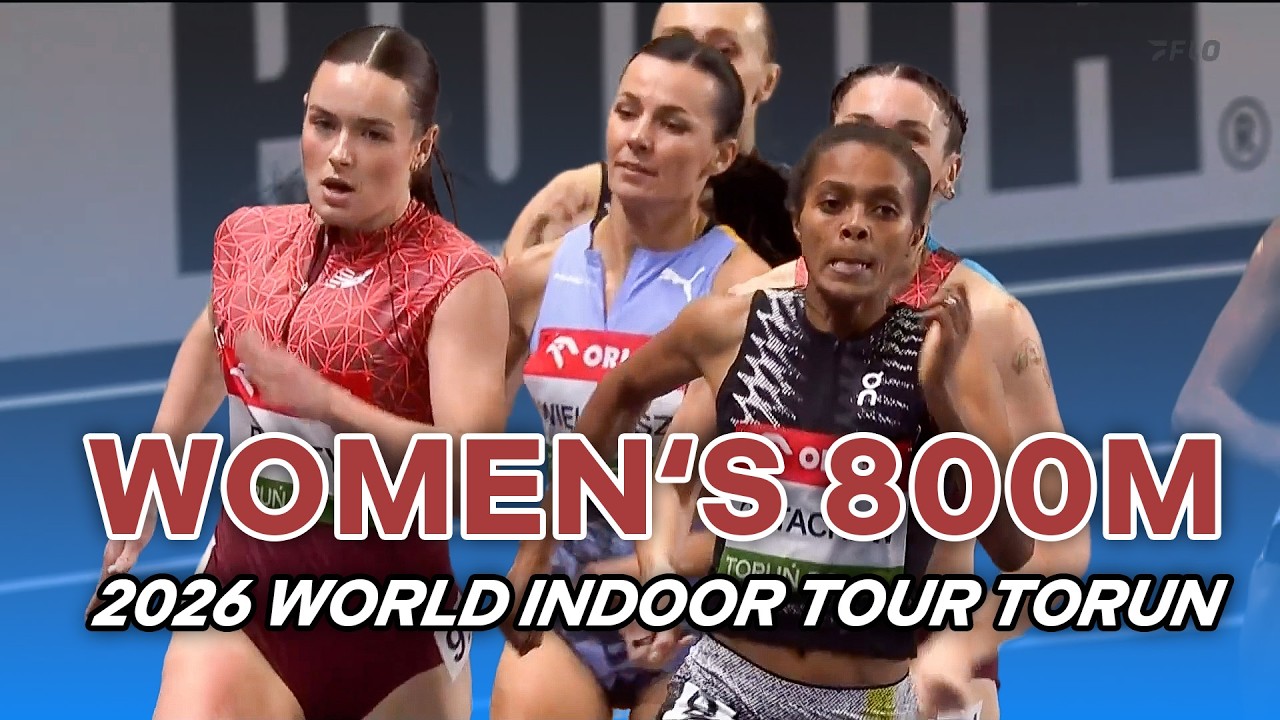 Women's 800m Comes Down To The Line In Torun | World Indoor Tour Torun 2026