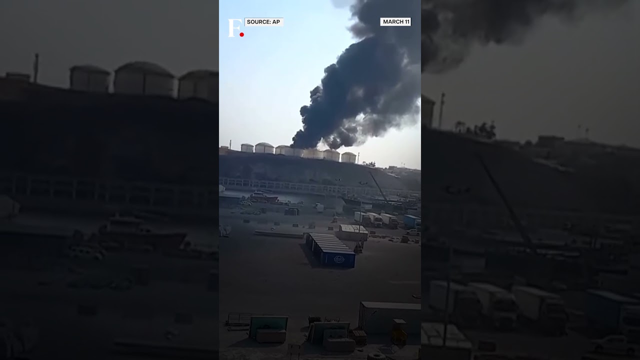 Oman: Fire Erupts At Salalah Port After Suspected Iranian Drone Strike |  N18G