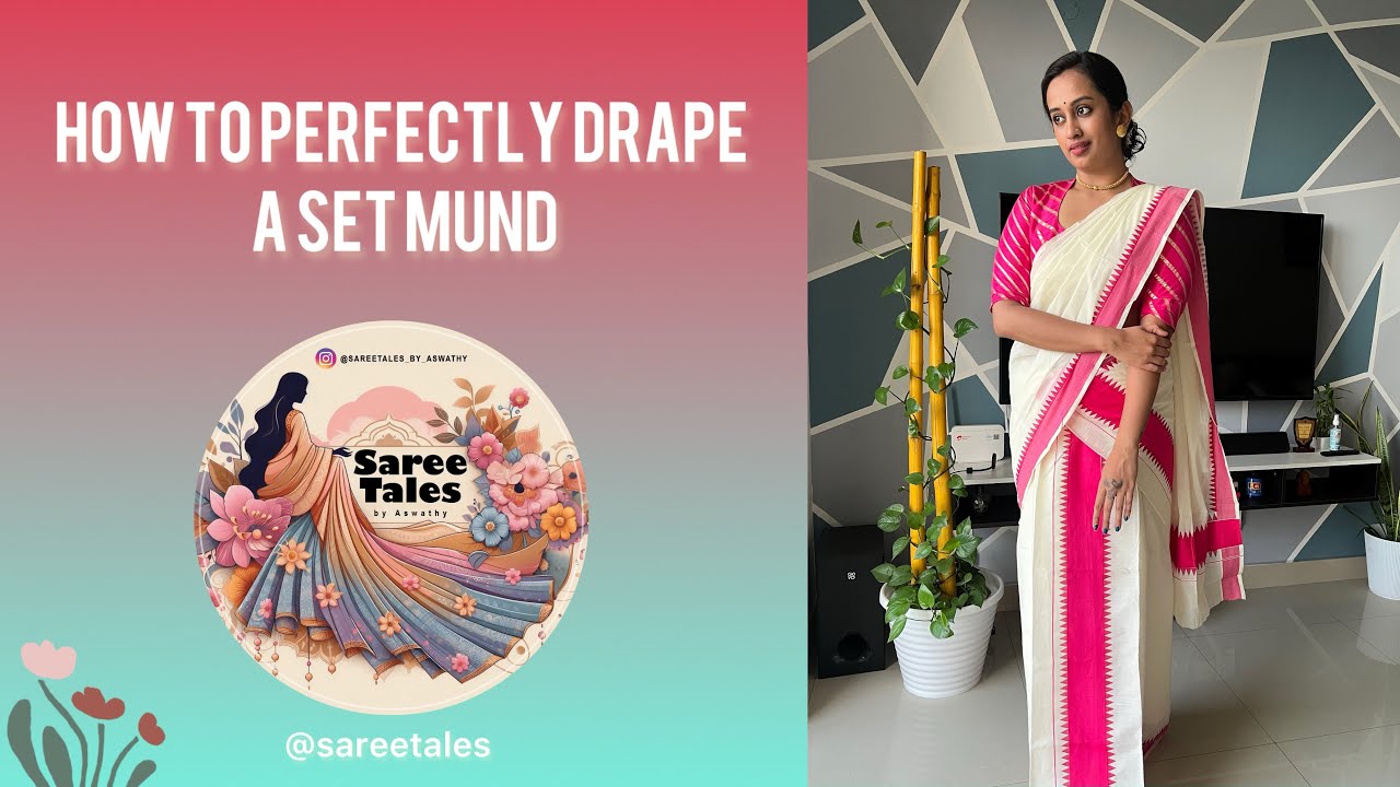 Mastering the Art of Set Mund Draping #SetMund #DrapingTutorial #IndianFashion #TraditionalAttire