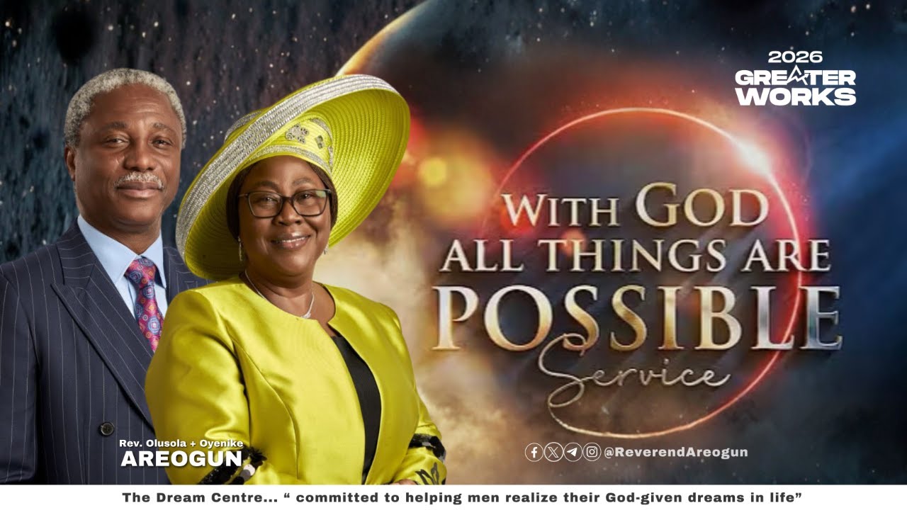 With God All Things Are Possible! | Sunday Live Service @ Dream Centre Osun Region | 1 February 2026