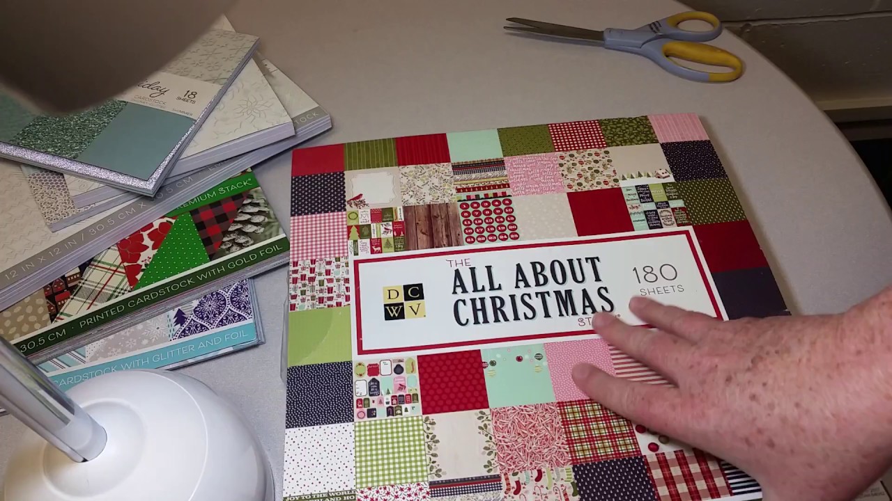 DCWV All about Christmas--Paper Stack (Holiday 2017)