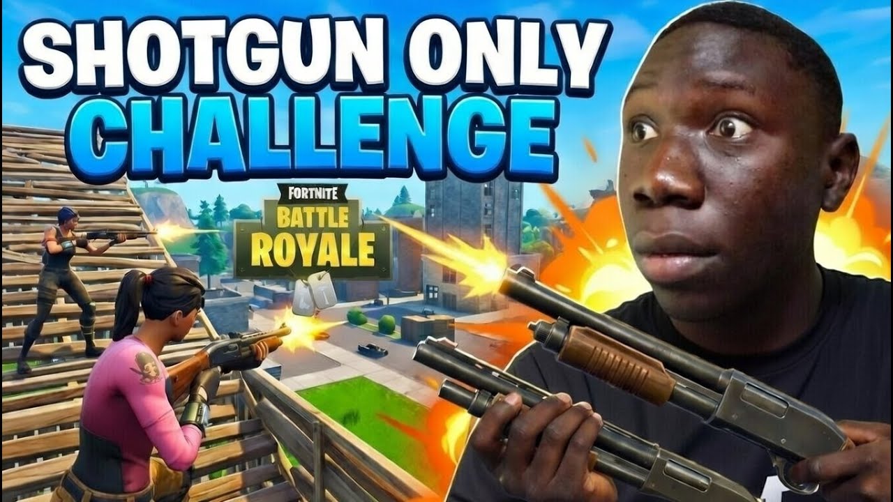 I Played Fortnite Using ONLY Shotguns… BIG Mistake