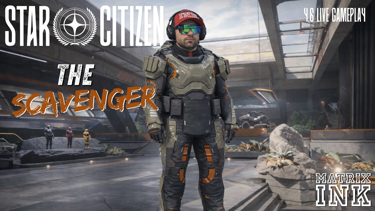 The Scavenger! Star Citizen 4.6 LIVE Gameplay!