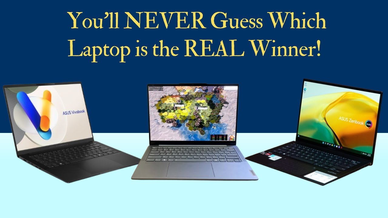 Zenbook 14 OLED против Vivobook S 14 OLED против Lenovo Slim 7: вы не поверите, кто победитель!