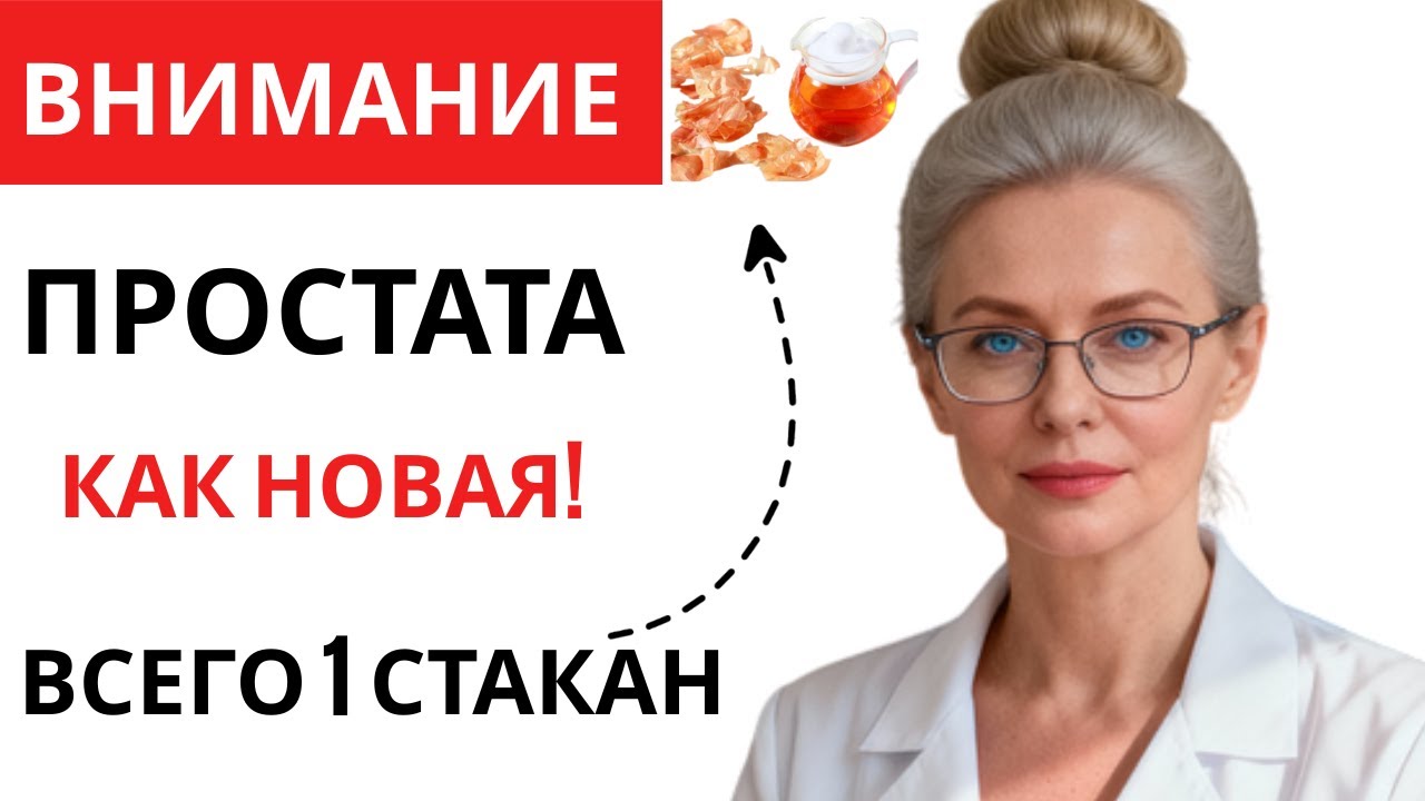 СПИТЕ ВСЮ НОЧЬ! 1 стакан перед сном — и простата как новая. Секрет деда