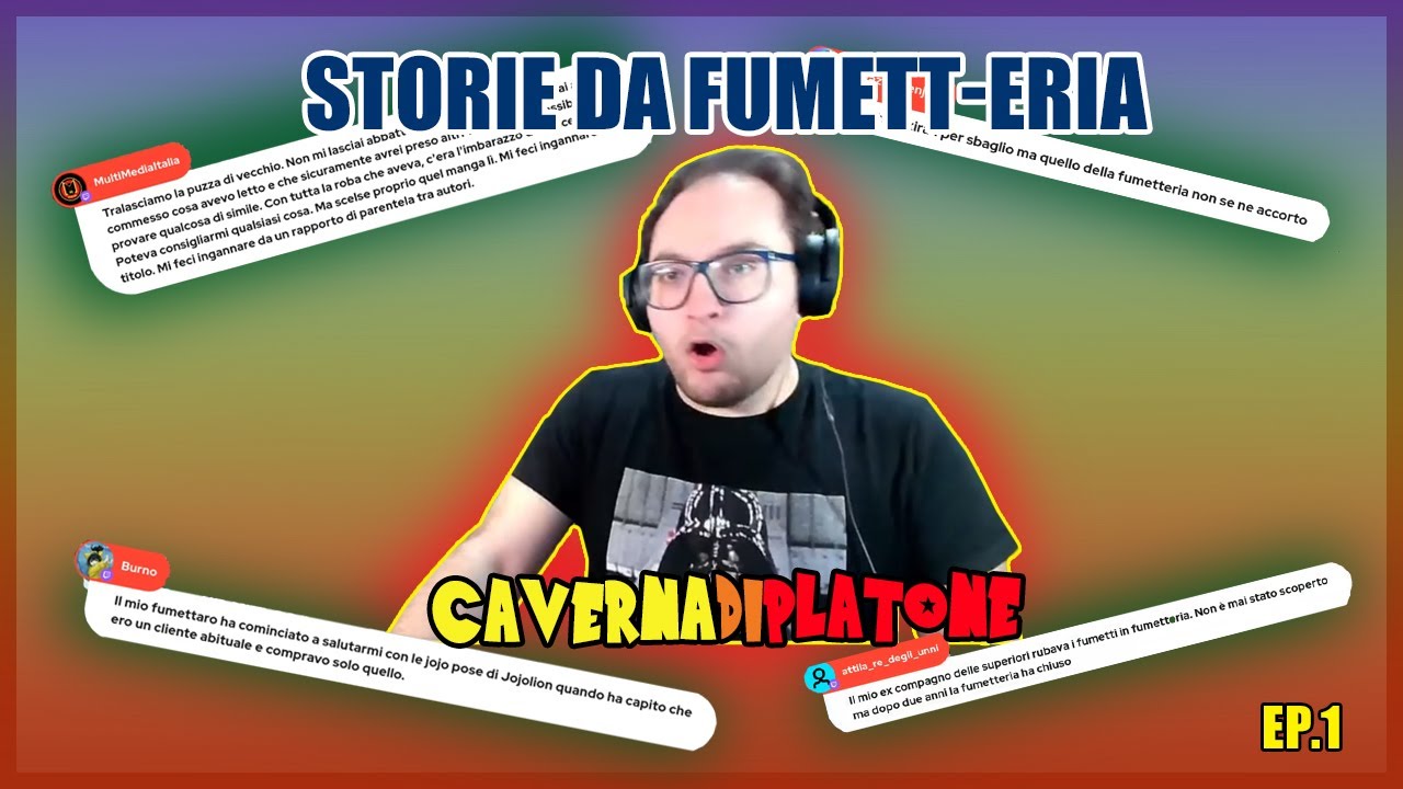 cavernadiplatone e le VOSTRE STORIE DA FUMETT-ERIA