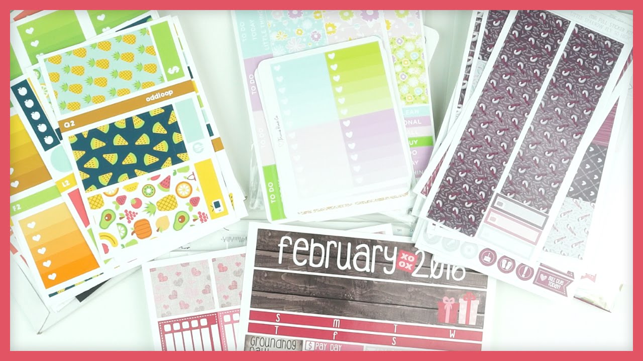 HUGE ETSY STICKER HAUL (Part 4)