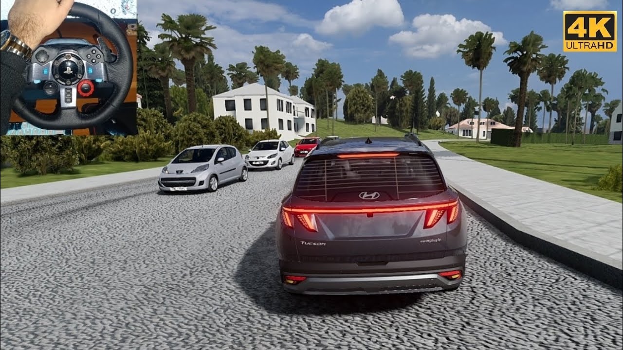 Hyundai Tucson POV Drive &ndash; Ultra Realistic 4K | Logitech G29 | BeamNG Drive