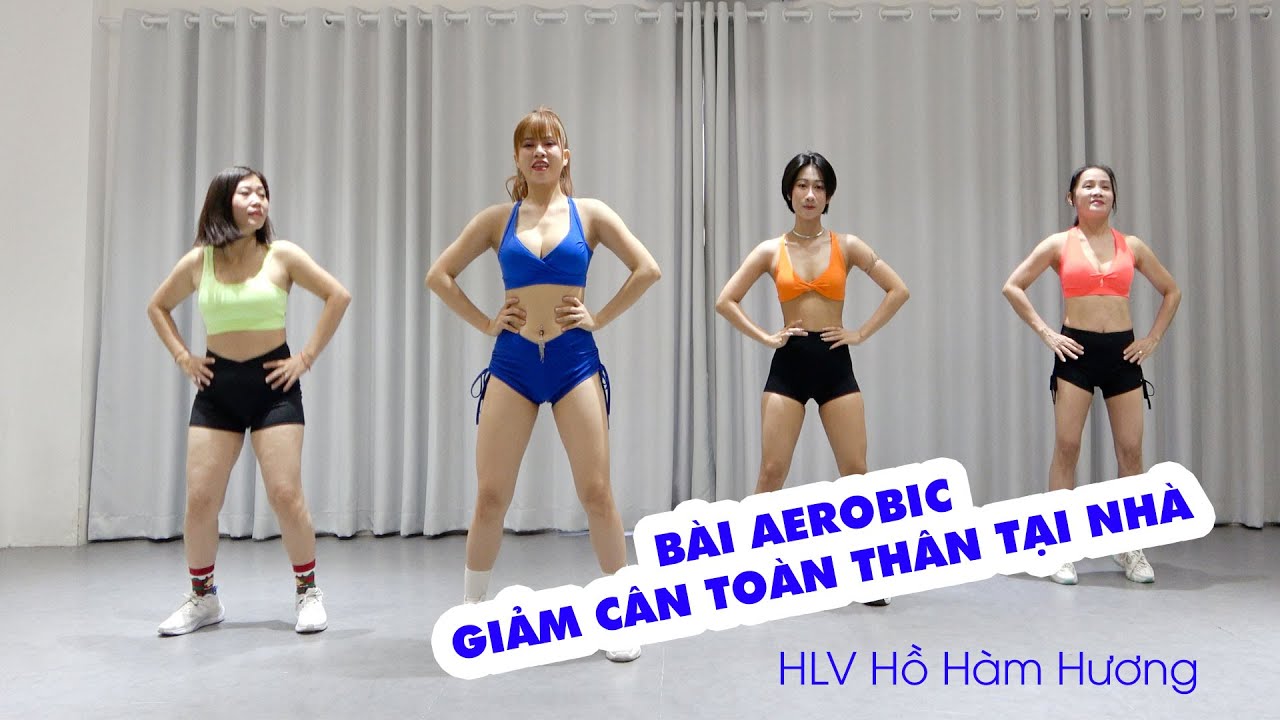 Nhảy Aerobic giảm cân siêu tốc đón Tết 2024 cùng HLV Hồ Hàm Hương | Aerobic 88 giảm cân toàn thân