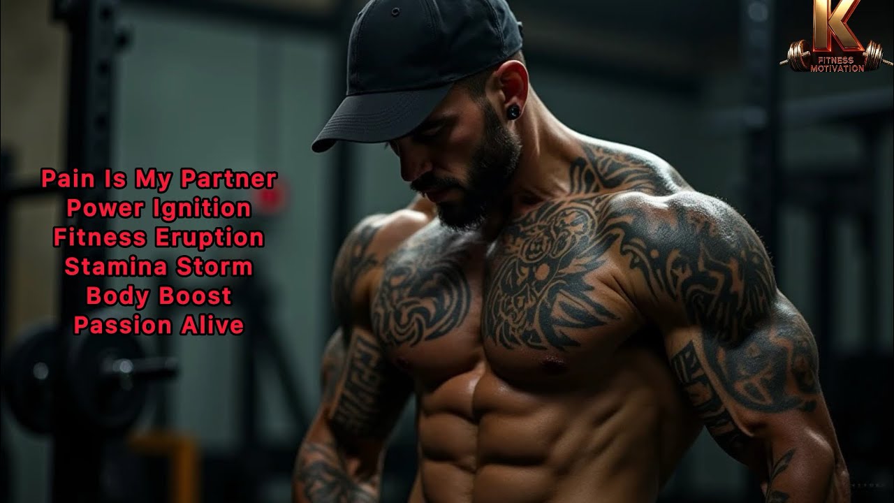 🏋️‍♂️Hindi Gym Motivation Song | Workout Power Anthem💥K 041
