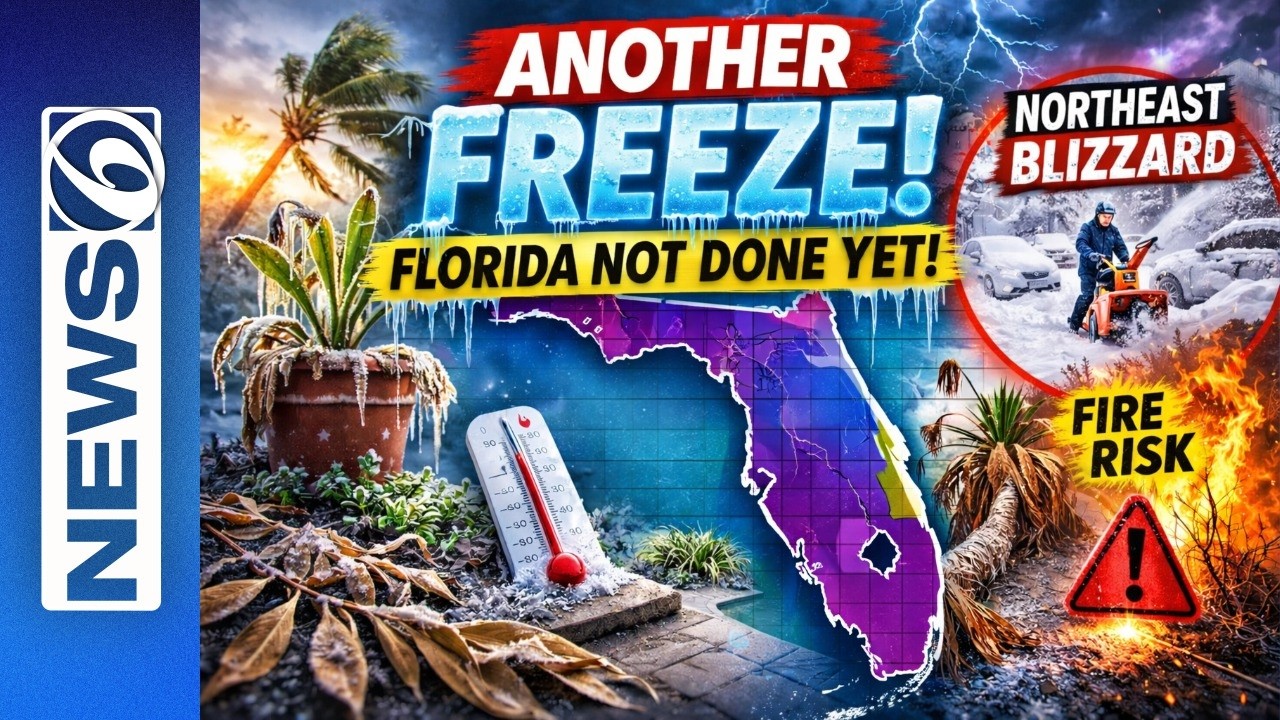 Florida Is Freezing… While The Northeast Gets Buried in 2 Feet of Snow