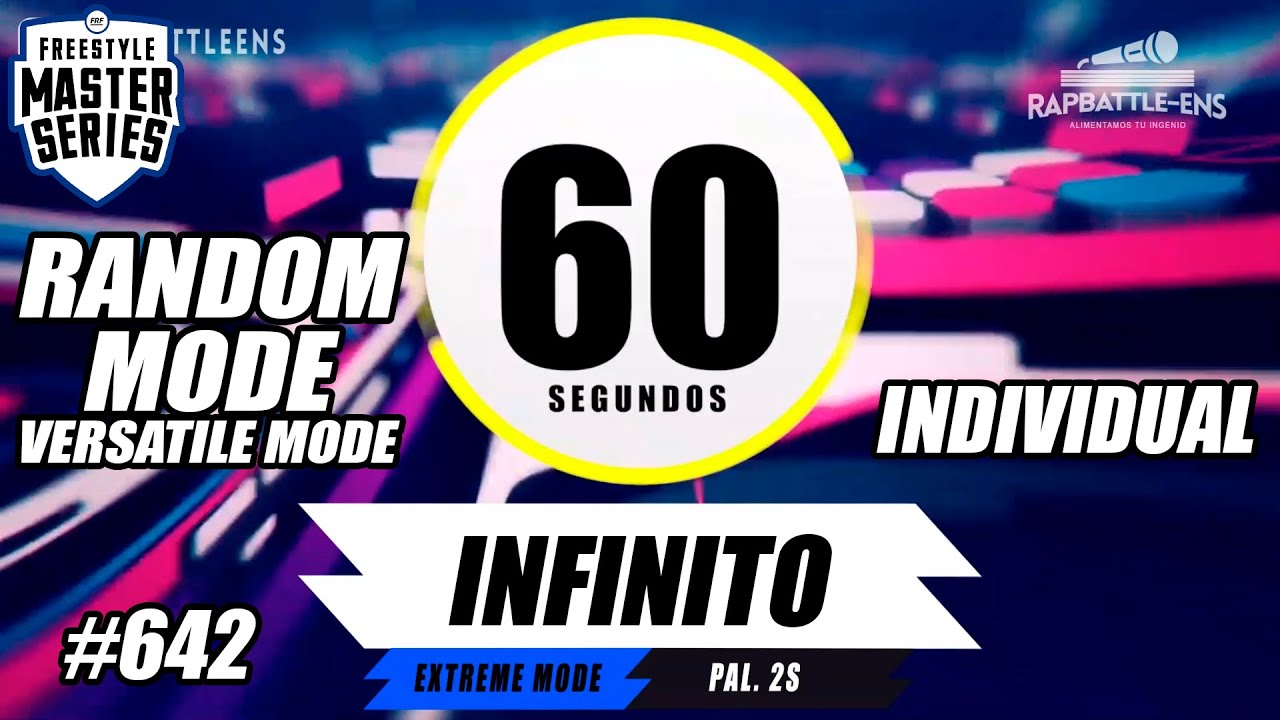 🎤 FORMATO FMS INDIVIDUAL 🔥 Base de Rap Para Improvisar | EJERCICIO DE FREESTYLE | RAPBATTLE-ENS #642