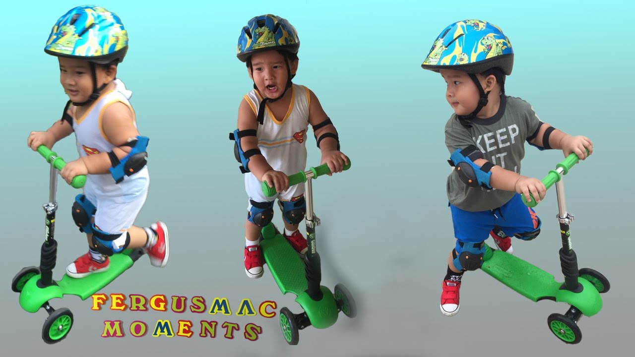 Детский самокат Glider Playtime, 3-х колесный самокат для детей 2 года 6 месяцев
