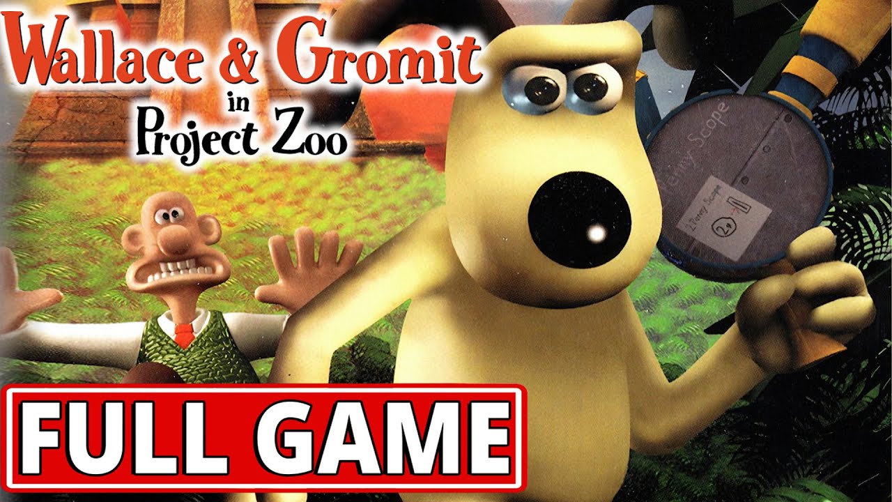 Wallace & Gromit in Project Zoo - FULL GAME walkthrough | Longplay