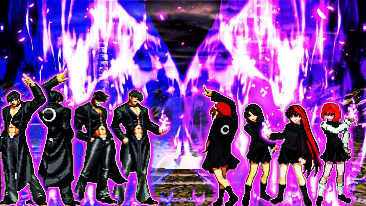 Iori Yagami Team VS Akiha Yagami Team [Request Match] KOF MUGEN