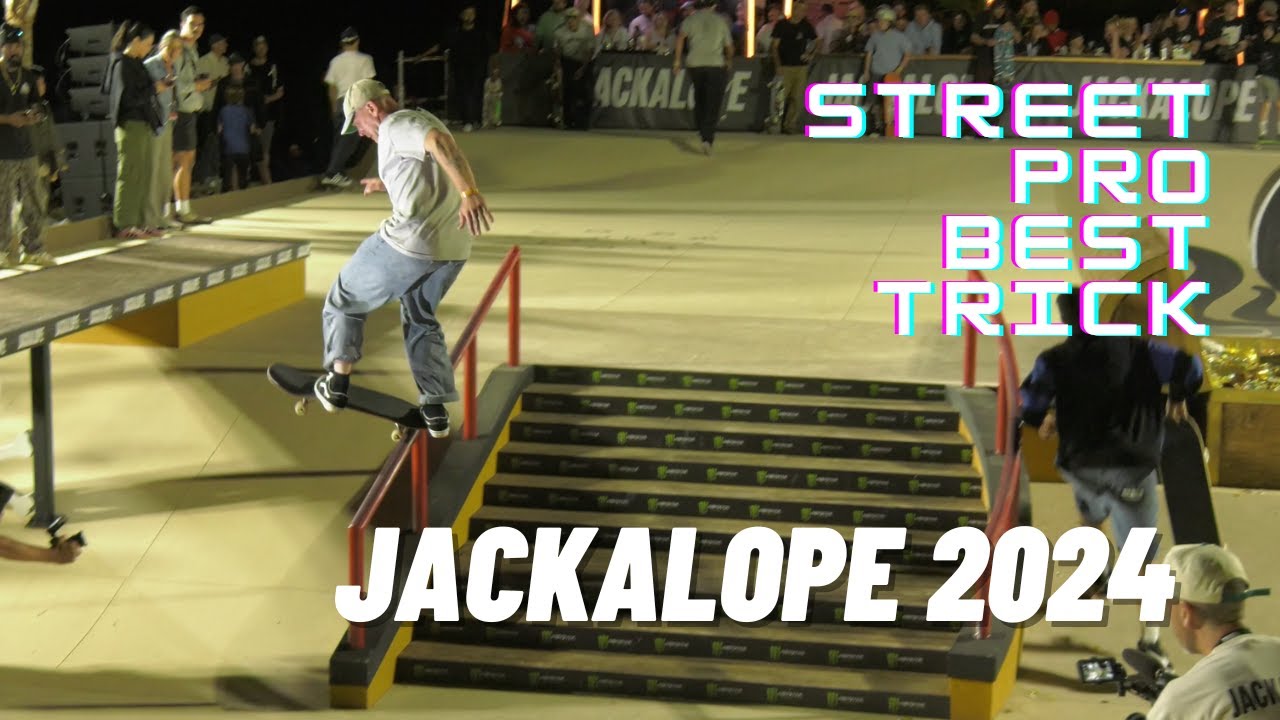 JACKALOPE 2024 PRO SKATE STREET BEST TRICK 4K