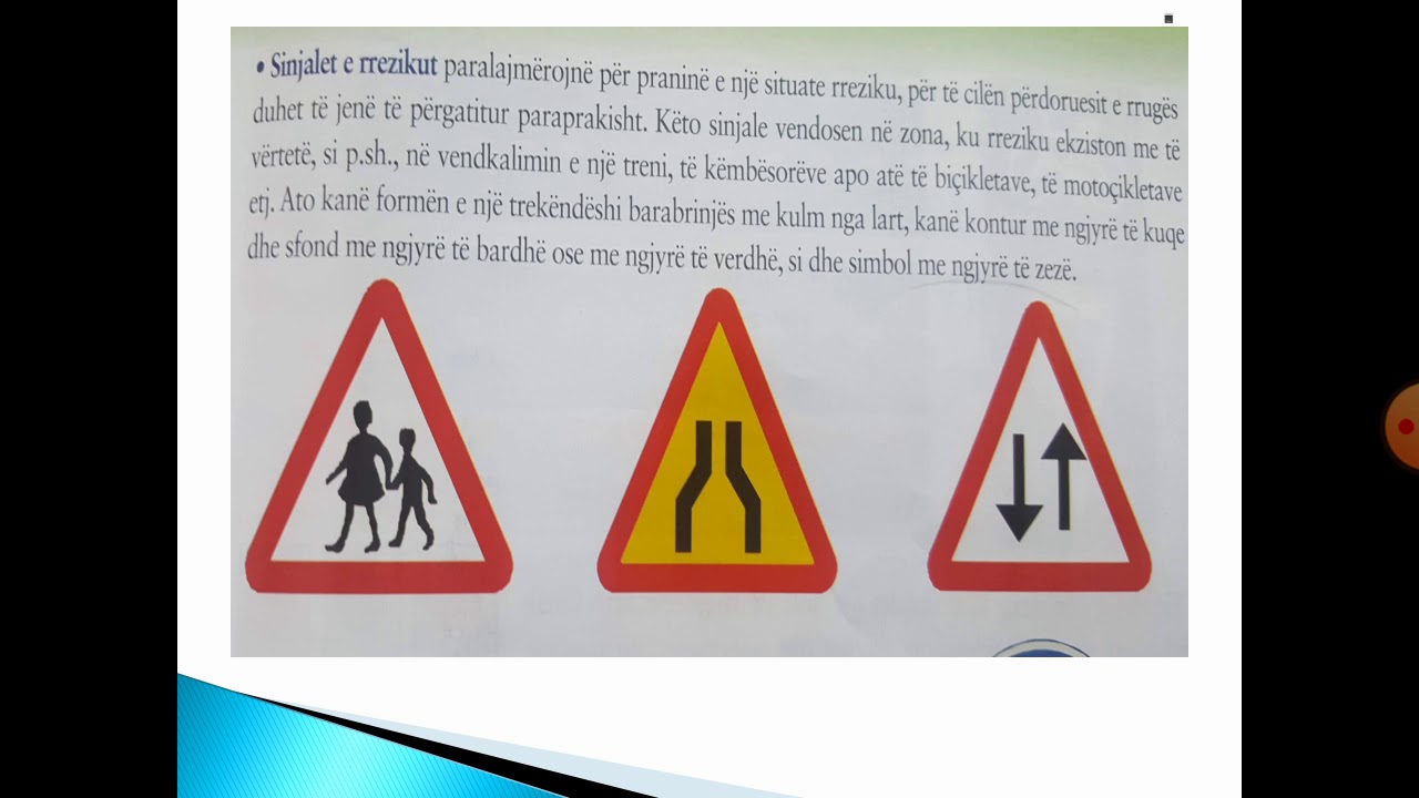 QYTETARI 10   SINJALISTIKA RRUGORE NE SHQIPERI