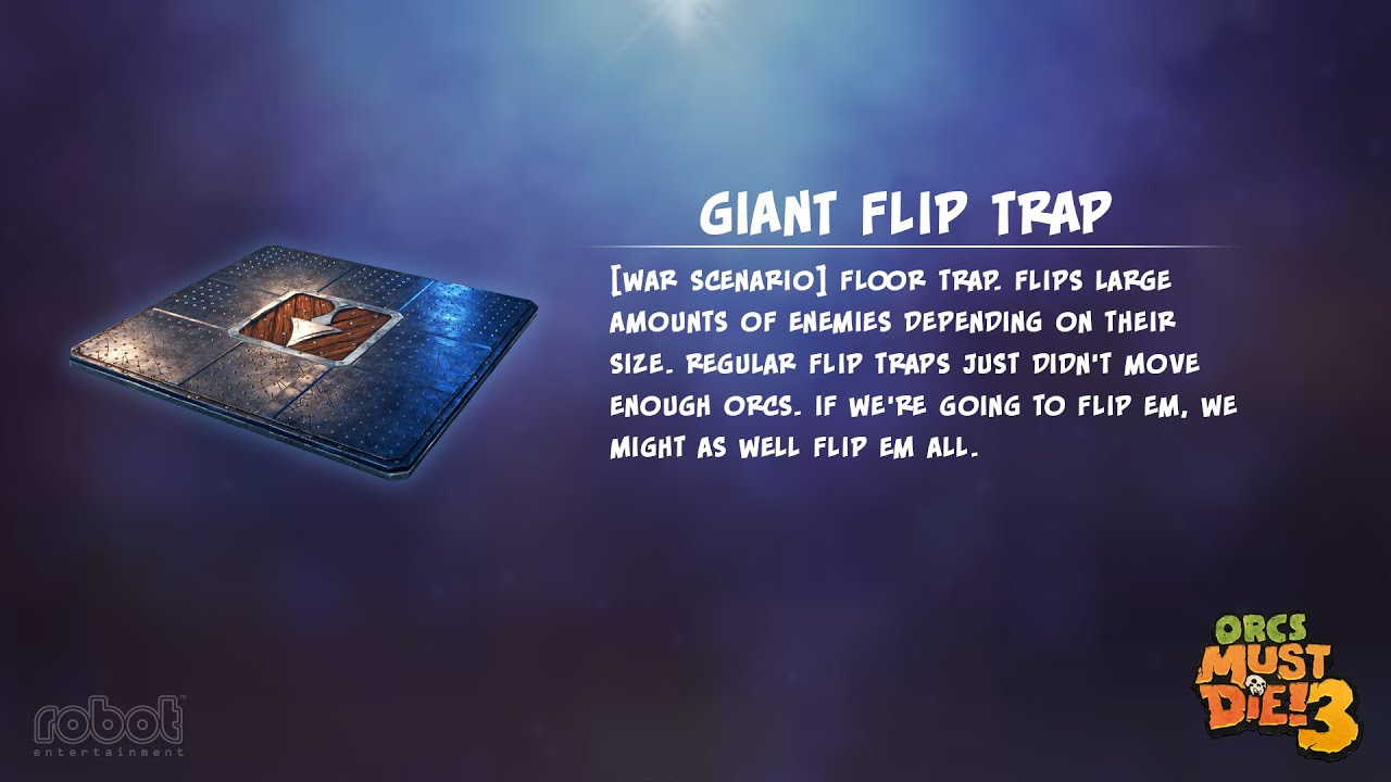 [OMD!3] Giant Flip Trap - First Look!