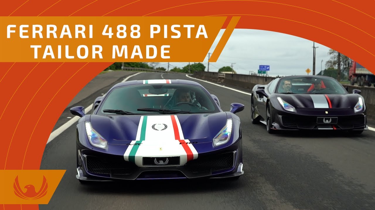 Andamos nas Ferraris 488 mais exclusivas do Brasil!