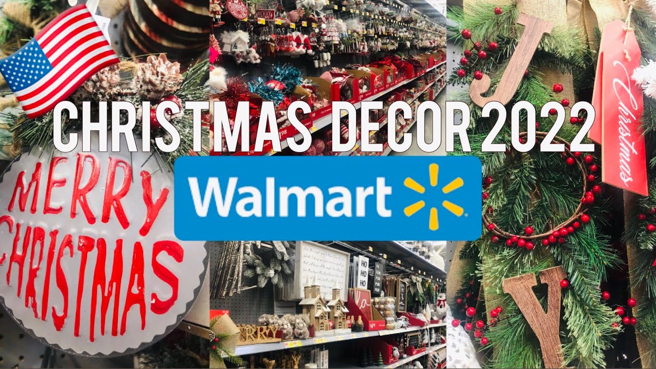 WALMART CHRISTMAS DECOR 2022 🇺🇸 | Christmas in the United States |The Mirandas