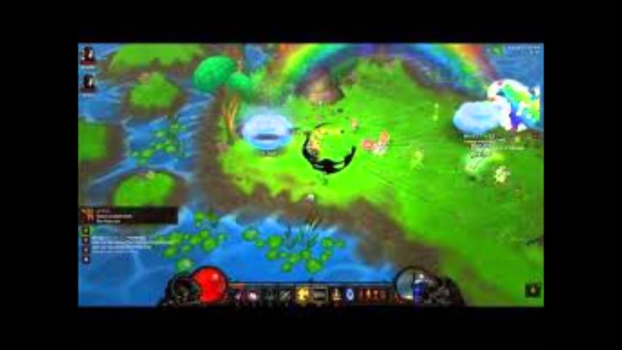 Diablo 3 - Inferno Difficulty - Beating Secret Pony level in 2 Min! (Monk)