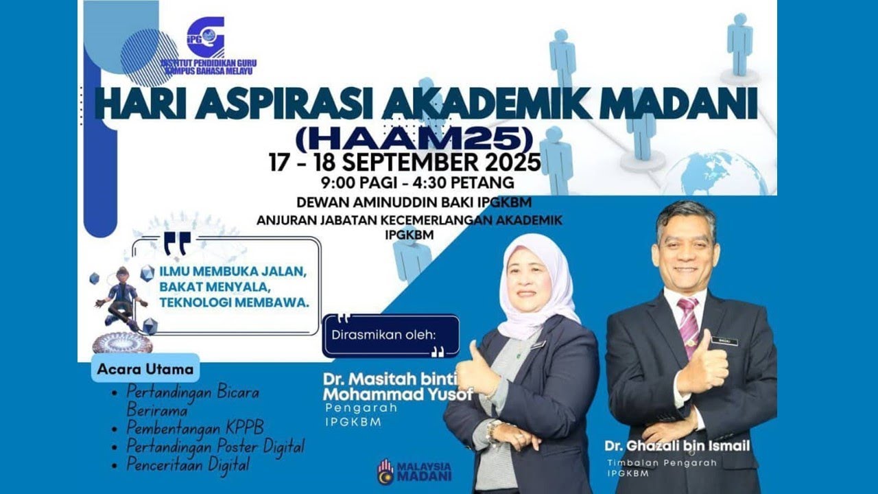 SHOWCASE KPPB – OPD HARI AKADEMIK KAMPUS IPGKBM 2025