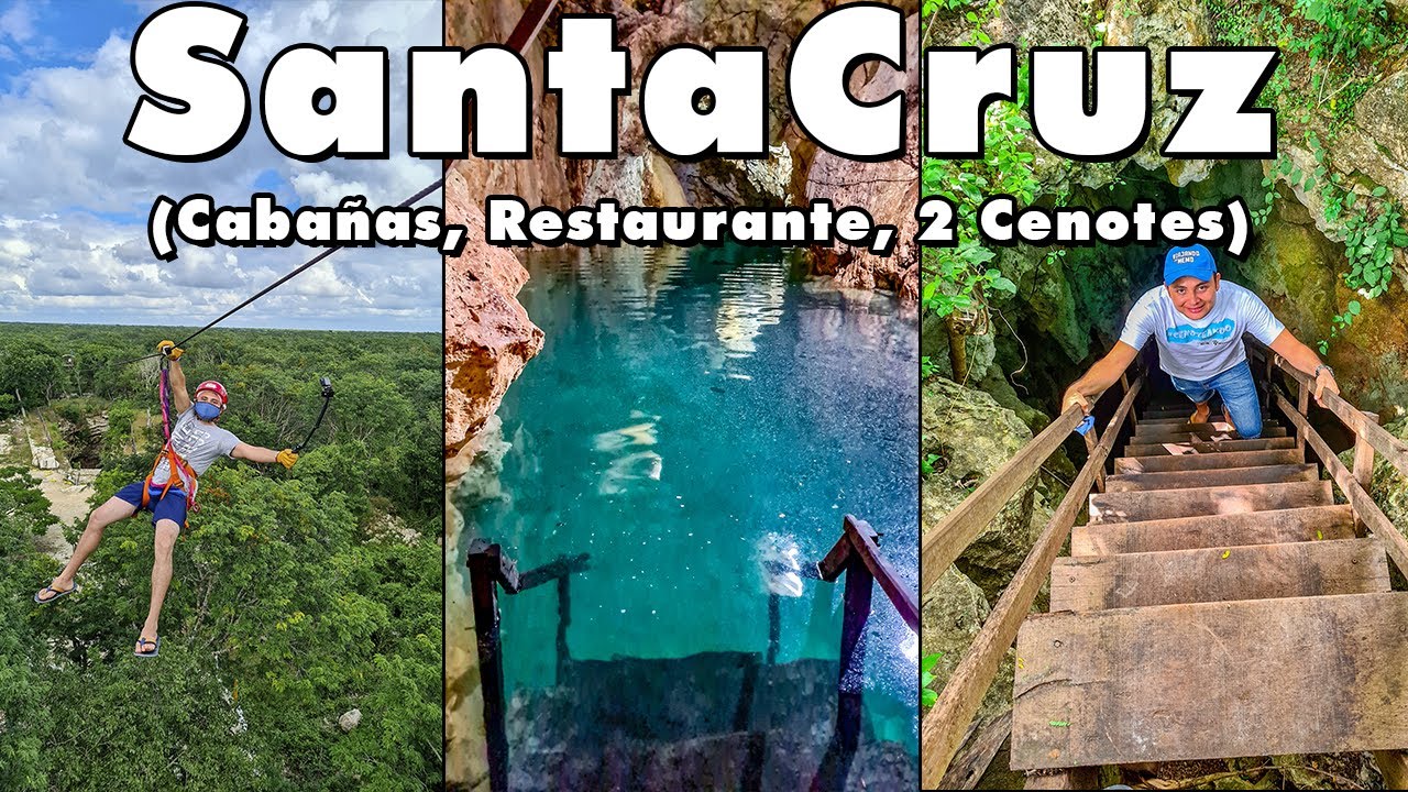 Cenote SANTA CRUZ Homún ⭐ VEN y VIVE la EXPERIENCIA de este MÁGICO lugar ► GUIA COMPLETA