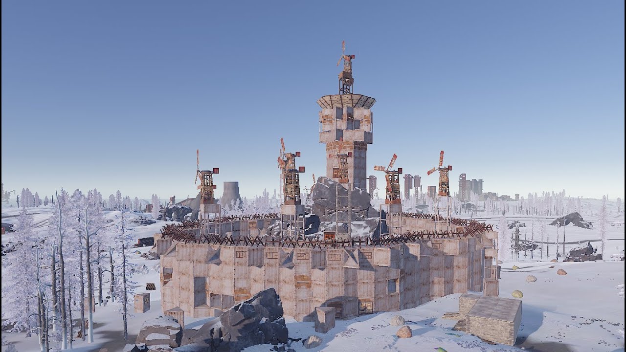 Rust God Rock Base Tour | Rustinity EU Large Monthly