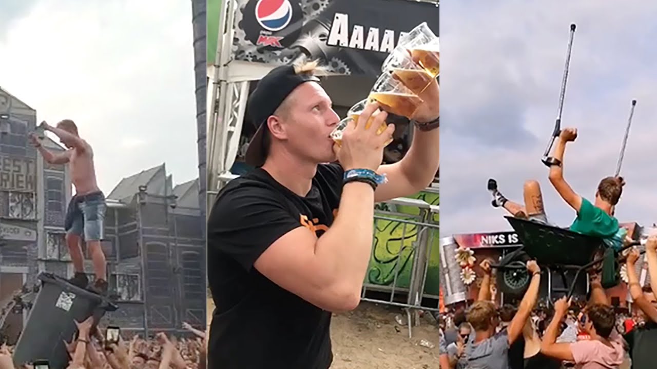 Een gezellige bonte verzameling Zwarte Cross gekkies editie 2019